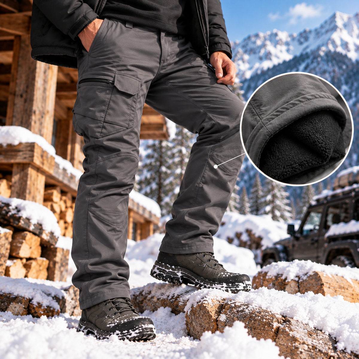 ArcticFlex™ Fleece-Lined Cargo Pants
