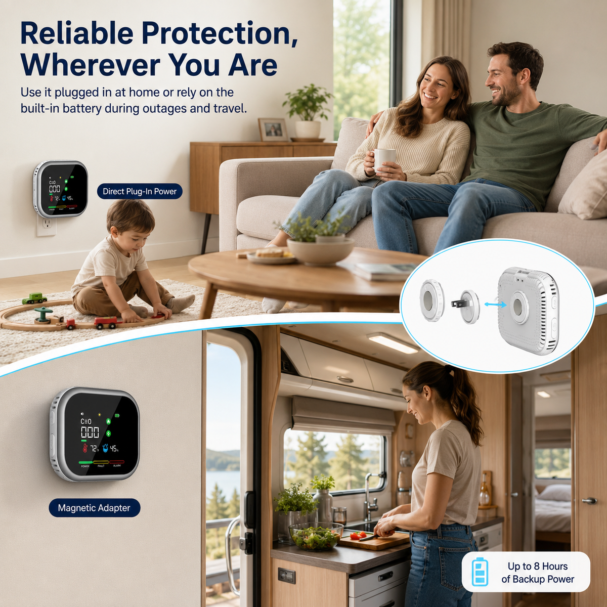 SafeSense™ 6-in-1 Detector