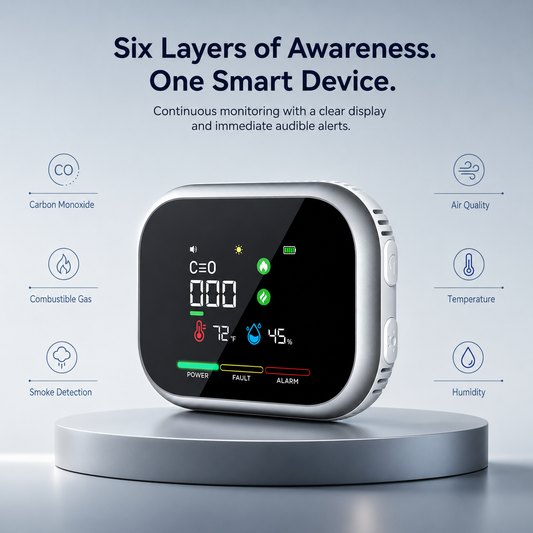 SafeSense™ 6-in-1 Detector