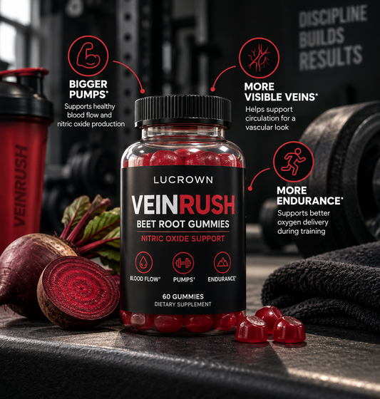 VeinRush™ - Beet Root Nitric Oxide Gummies