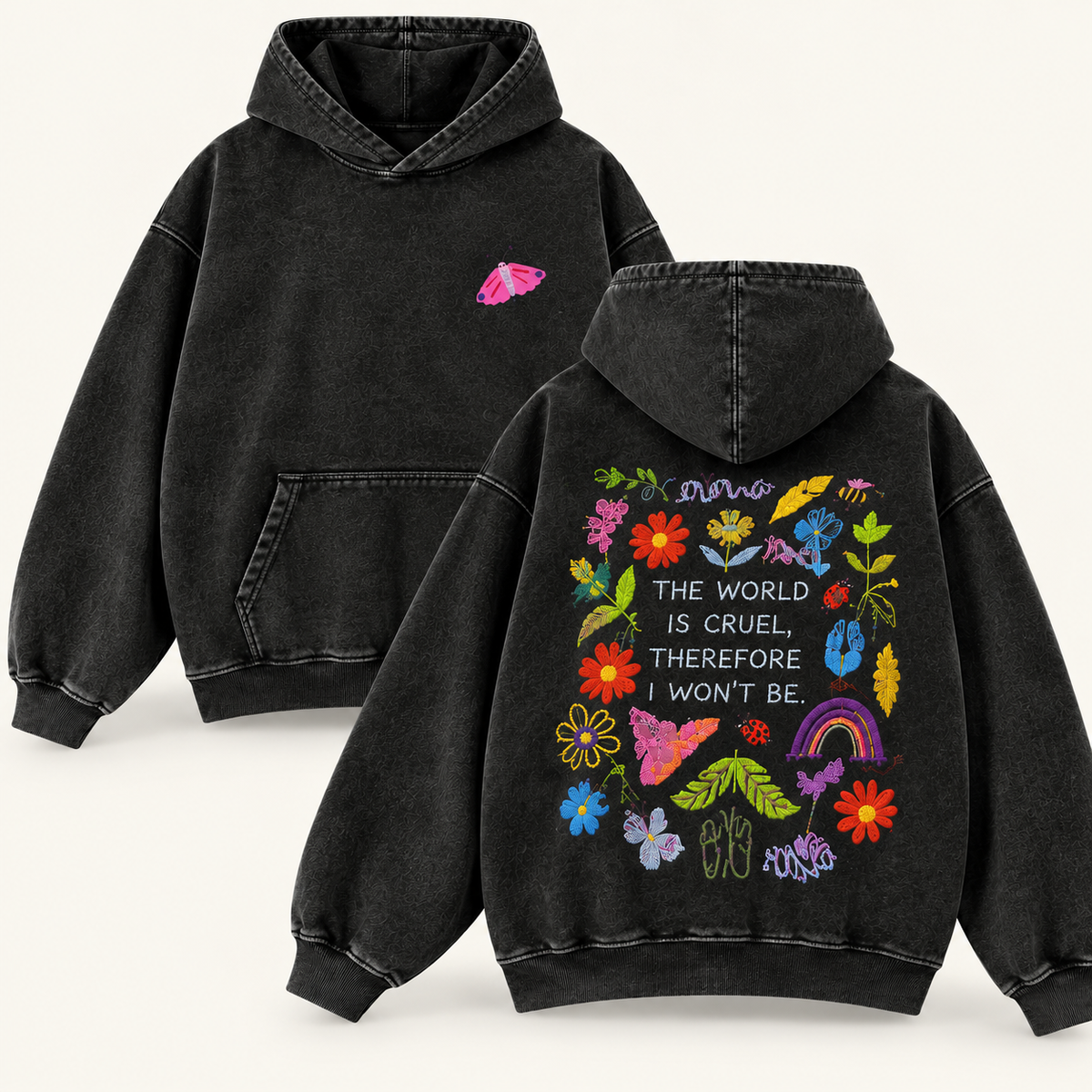Lucrown™ Kind World Hoodie