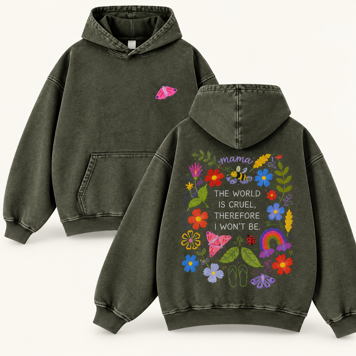 Lucrown™ Kind World Hoodie