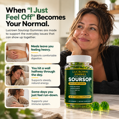 Lucrown™ 20-IN-1 SOURSOP GUMMIES