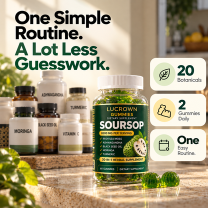 Lucrown™ 20-IN-1 SOURSOP GUMMIES