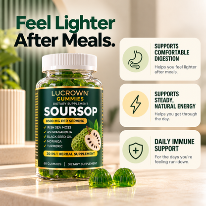 Lucrown™ 20-IN-1 SOURSOP GUMMIES