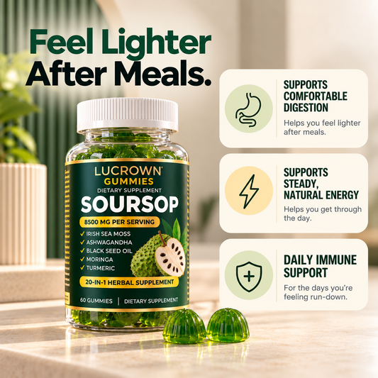 Lucrown™ 20-IN-1 SOURSOP GUMMIES