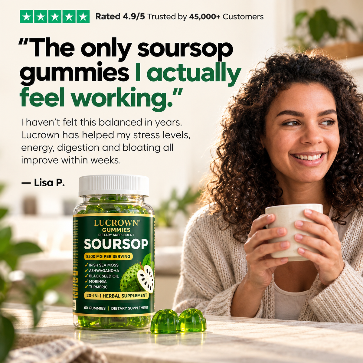 Lucrown™ 20-IN-1 SOURSOP GUMMIES