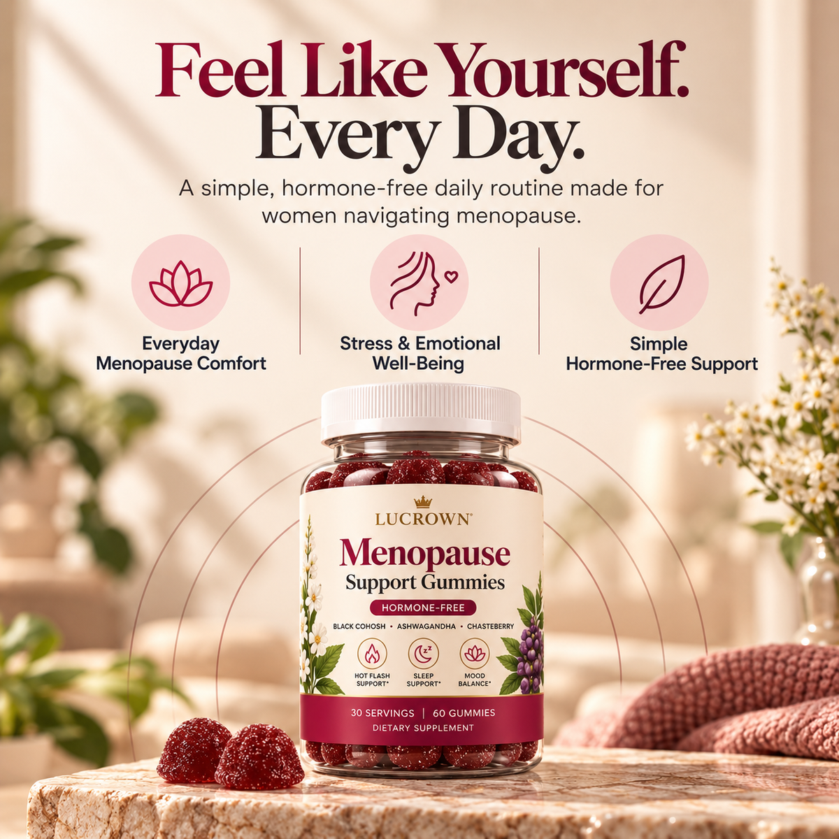 Lucrown™ Menopause Support Gummies