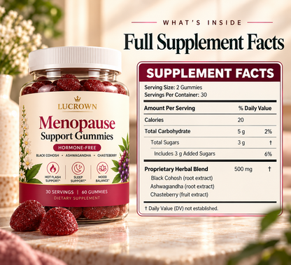 Lucrown™ Menopause Support Gummies