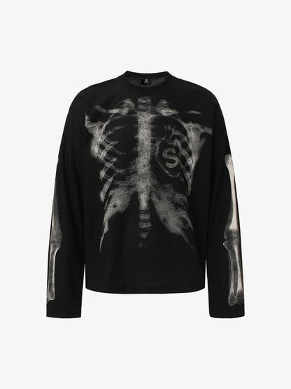 Grimline™ Skeleton Waffle Long Sleeve